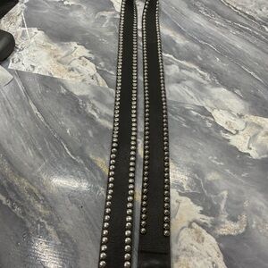 B-LOW THE BELT Mia Belt Studs 1 Buckle Ring Fun Tie Knot (OS)